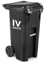 Rear Load Dumpster for IV Waste
